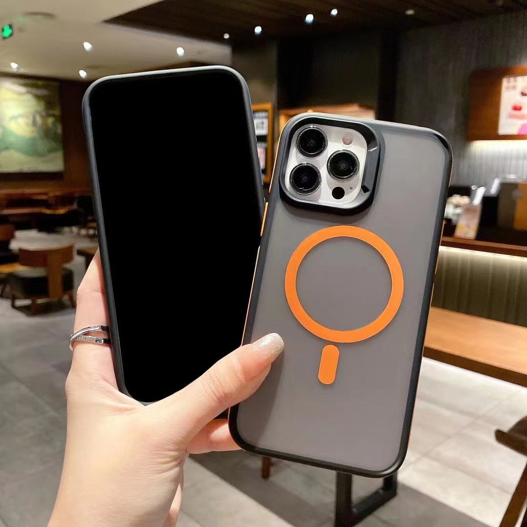 C2 Colorful Magnetic iPhone 17 Case with Matte Finish and MagSafe Ring – Slim, Stylish & Drop Resistant