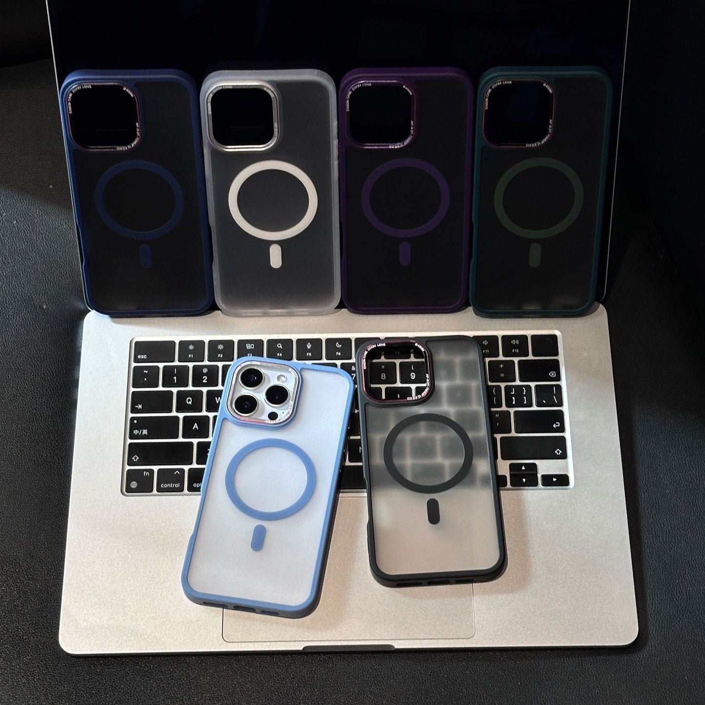 New Lycra Matte Magnetic Case for iPhone 17 Series – Skin-Feel Smooth Touch Premium Design