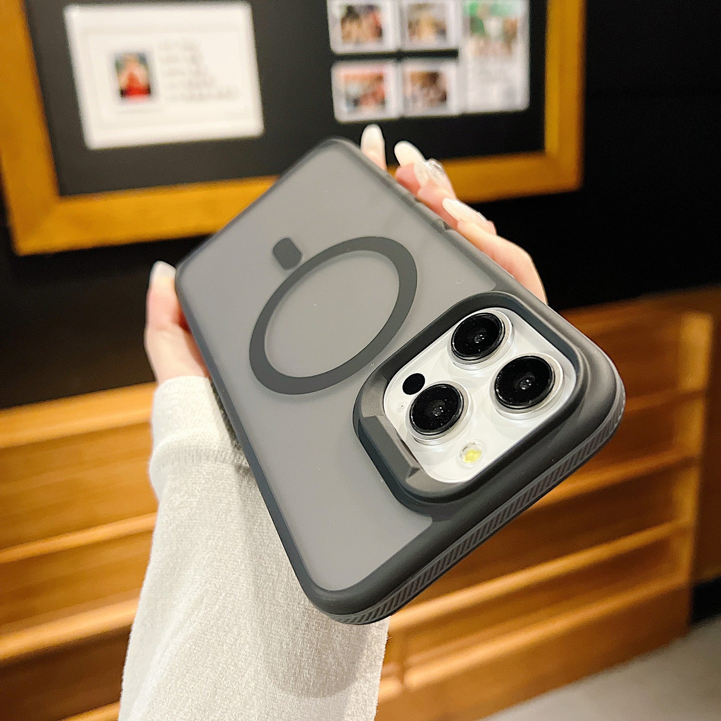 C2 Colorful Magnetic iPhone 17 Case with Matte Finish and MagSafe Ring – Slim, Stylish & Drop Resistant