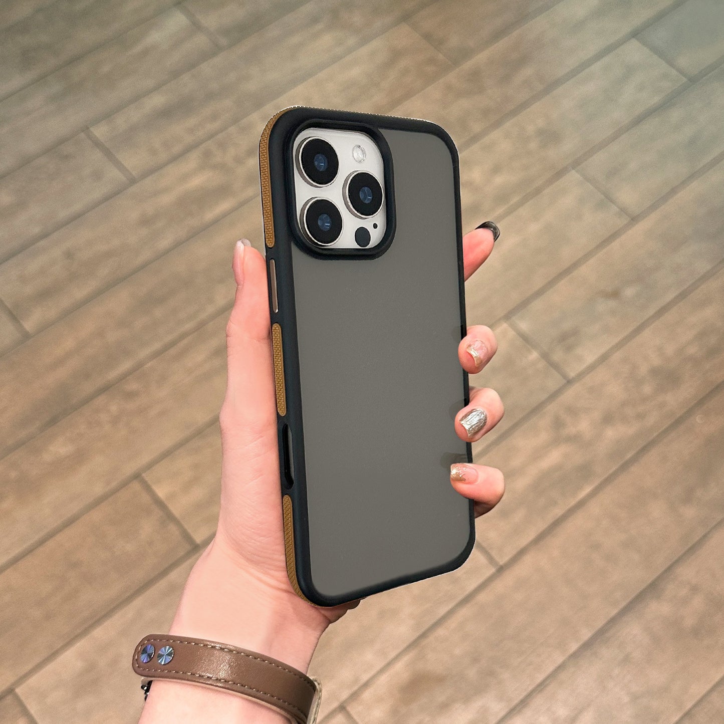 C1 Matte Frosted Shockproof Phone Case with Color Edge Design Slim Protective Cover for iPhone 17 17 Pro 17 Pro Max – Anti-Fingerprint & Soft Touch