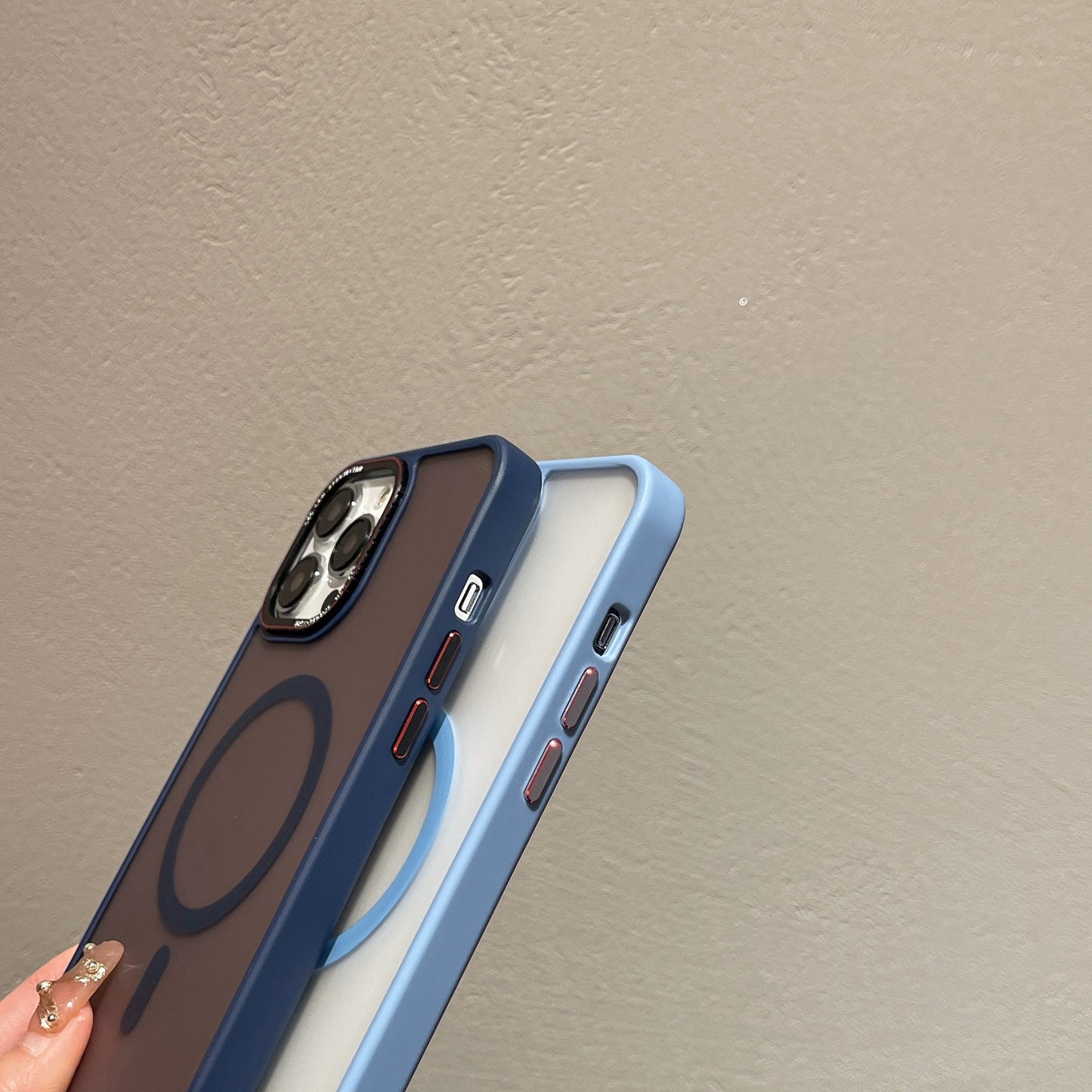 New Lycra Matte Magnetic Case for iPhone 17 Series – Skin-Feel Smooth Touch Premium Design