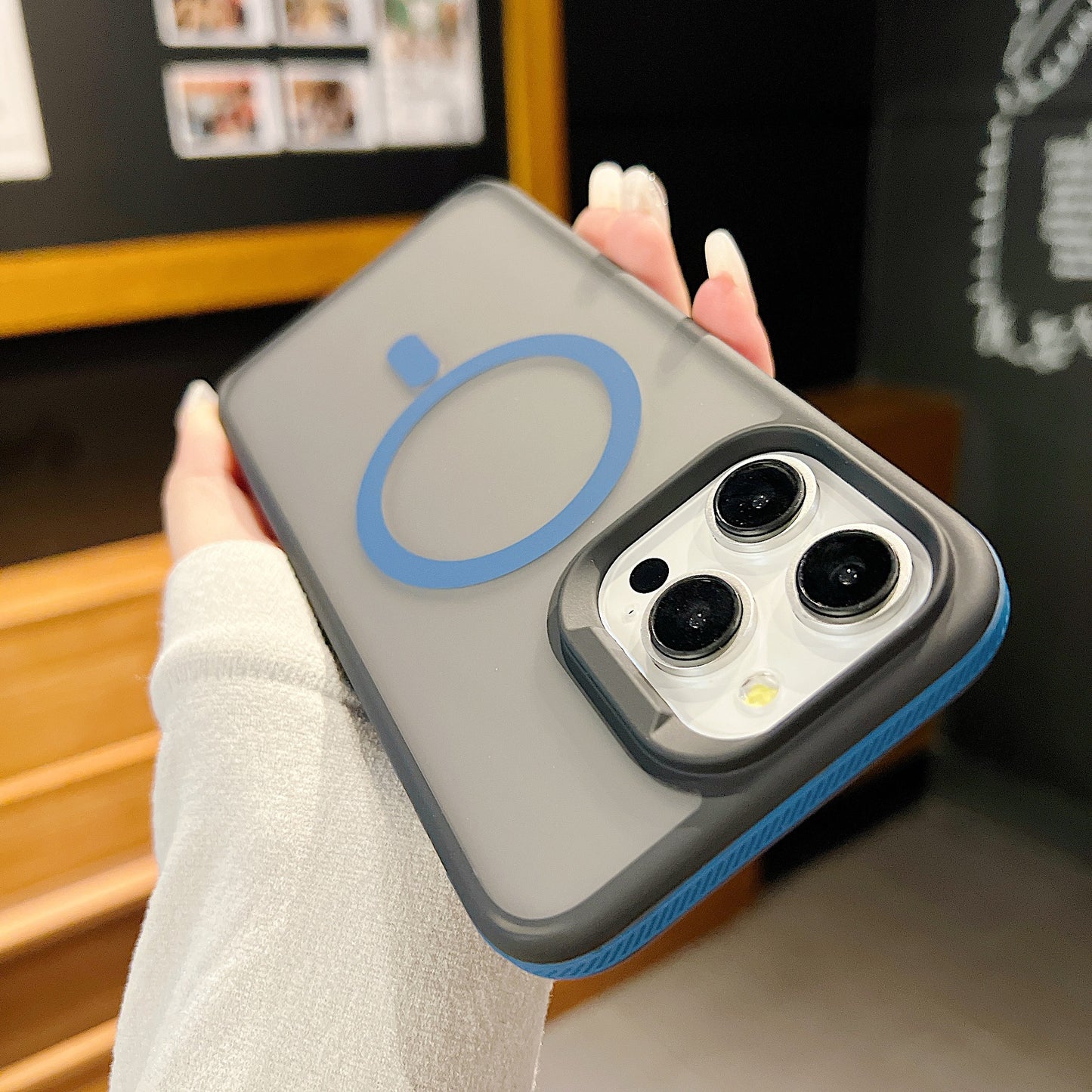 C2 Colorful Magnetic iPhone 17 Case with Matte Finish and MagSafe Ring – Slim, Stylish & Drop Resistant