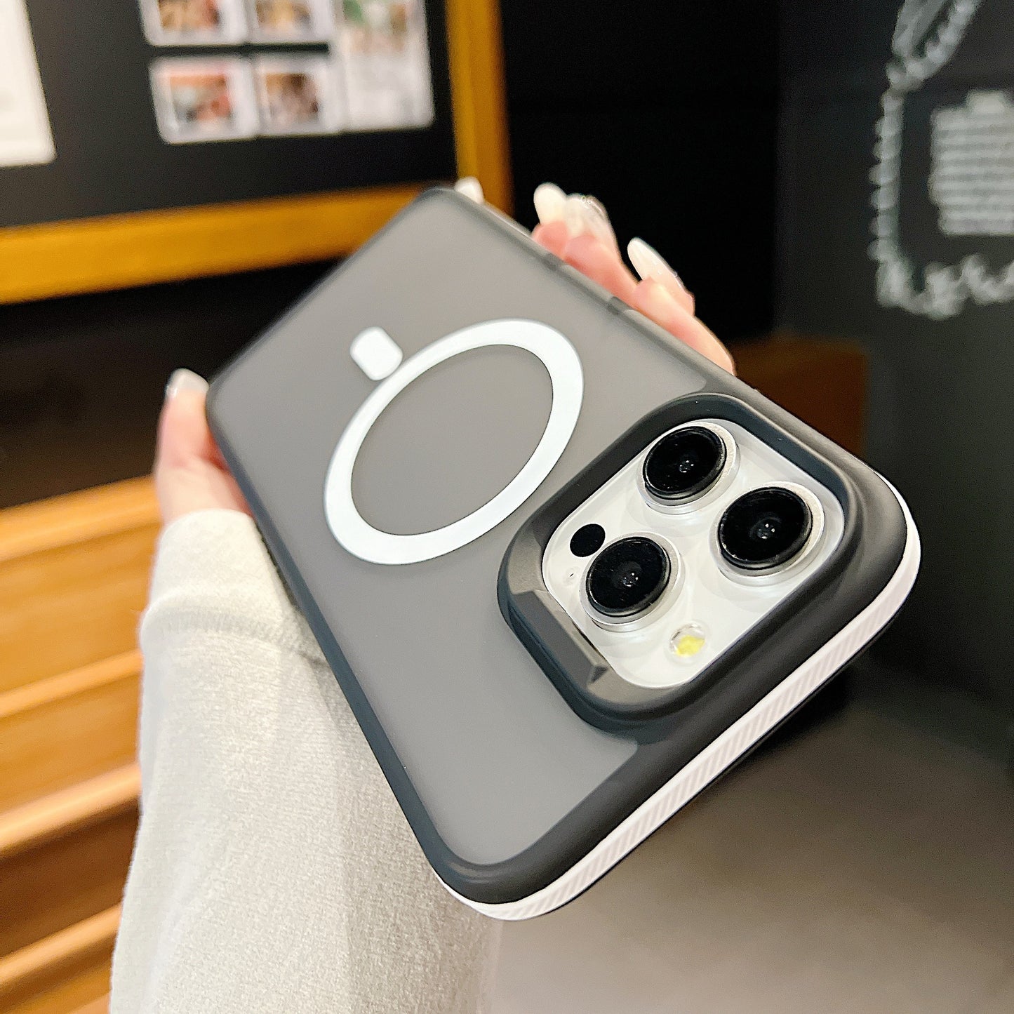 C2 Colorful Magnetic iPhone 17 Case with Matte Finish and MagSafe Ring – Slim, Stylish & Drop Resistant