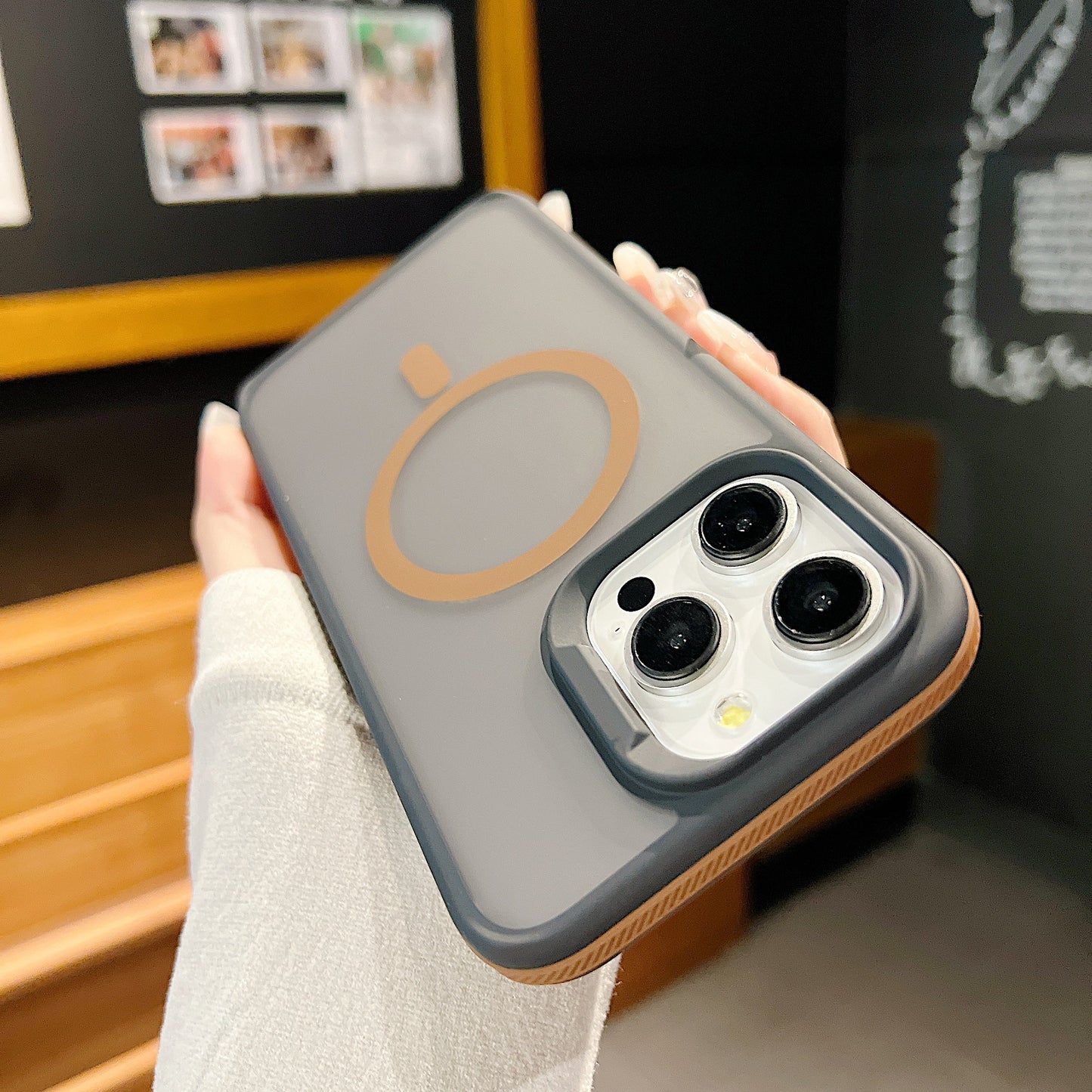 C2 Colorful Magnetic iPhone 17 Case with Matte Finish and MagSafe Ring – Slim, Stylish & Drop Resistant