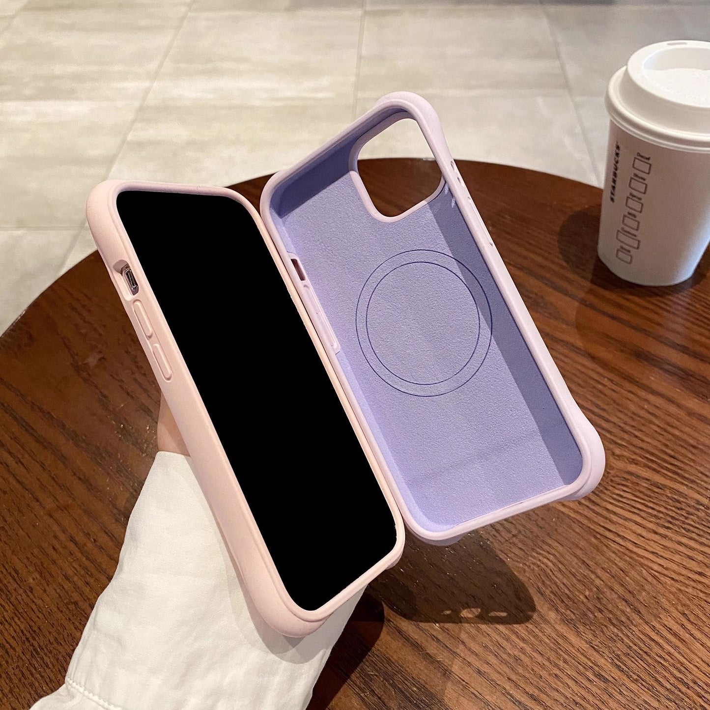 Ripple Design Soft Silicone Phone Case Vibrant Colors Slim Flexible Cover Compatible with iPhone 15 14 13 Series & More Wholesale Available