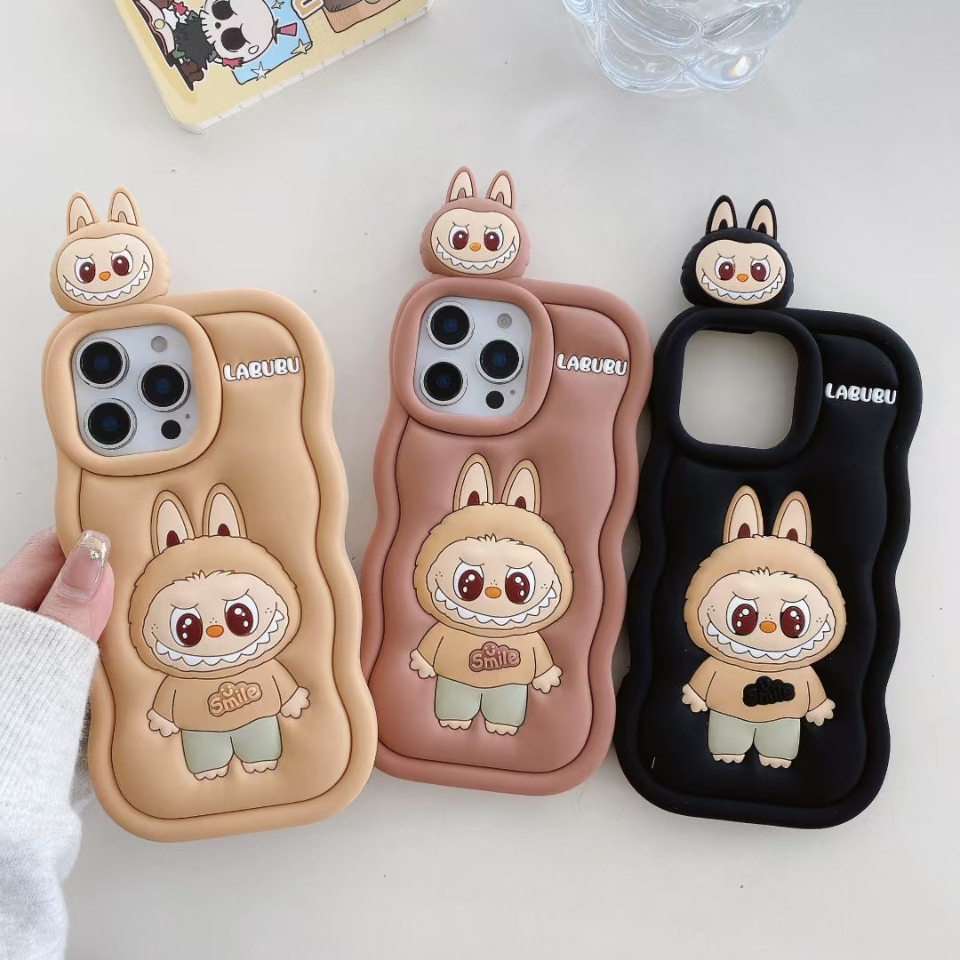 Wholesale Phone Cases Customizable Factory Direct Elf Character Silicone Case with Cute Ears and Soft Edges for iPhone 15 14 13 12 Pro Max