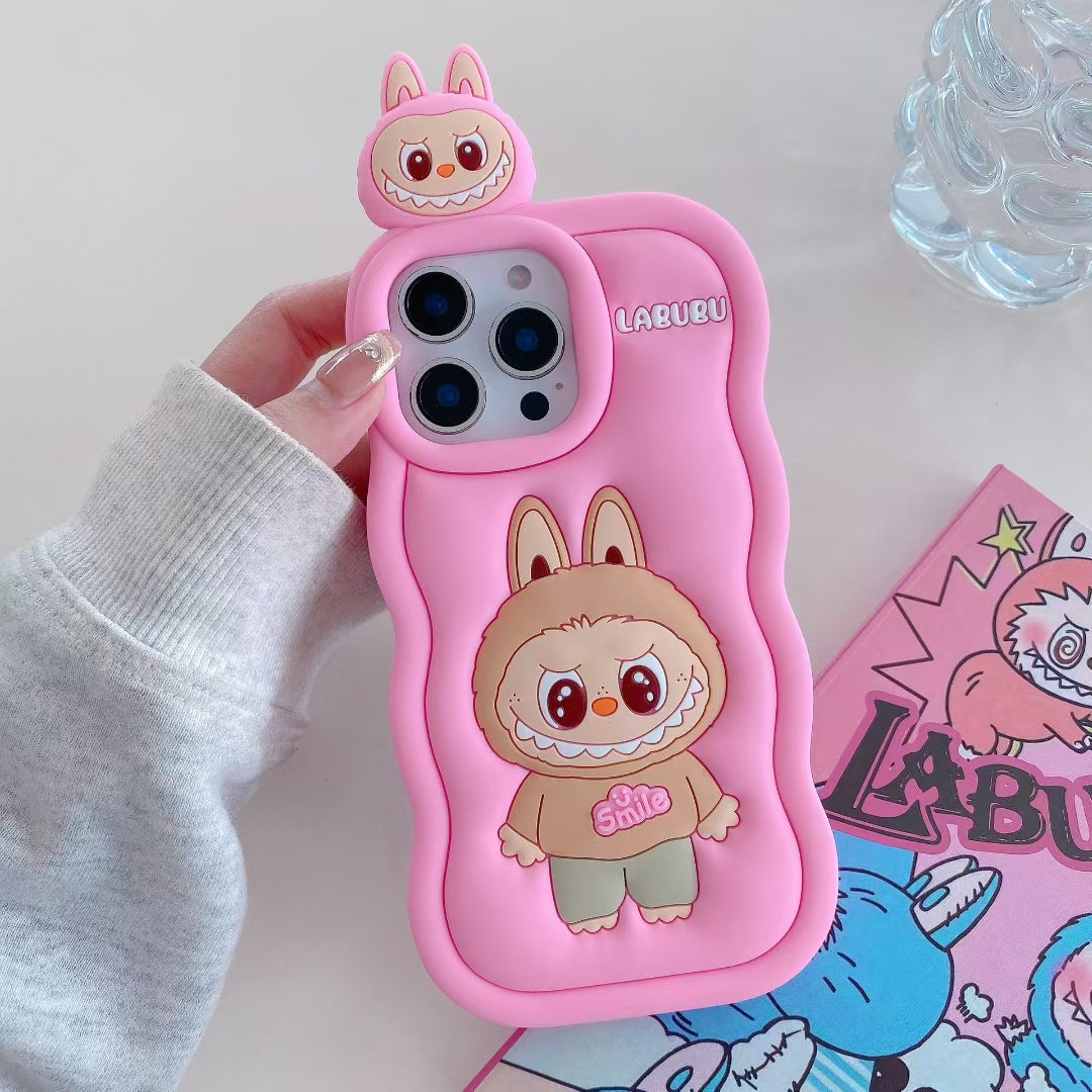 Wholesale Phone Cases Customizable Factory Direct Elf Character Silicone Case with Cute Ears and Soft Edges for iPhone 15 14 13 12 Pro Max