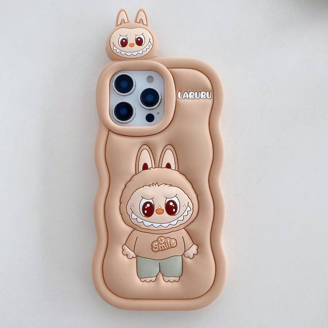 Wholesale Phone Cases Customizable Factory Direct Elf Character Silicone Case with Cute Ears and Soft Edges for iPhone 15 14 13 12 Pro Max
