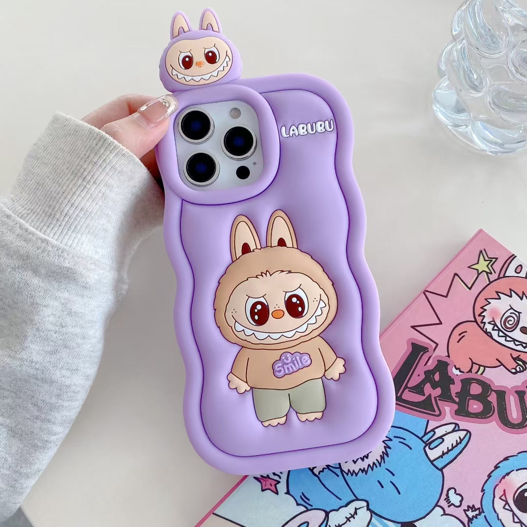 Wholesale Phone Cases Customizable Factory Direct Elf Character Silicone Case with Cute Ears and Soft Edges for iPhone 15 14 13 12 Pro Max
