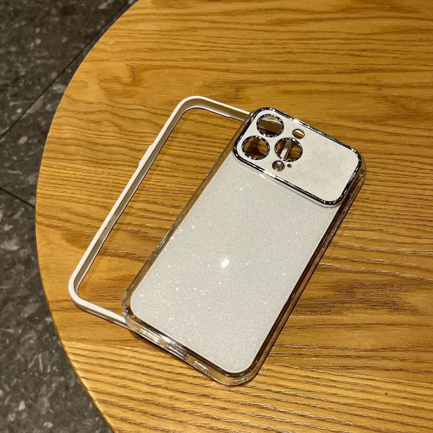 Luxury Glitter Case for iPhone 17 Series – Sparkly Bling Design, Metal Lens Frame, Transparent Edge, Instantly Upgrade Your Look