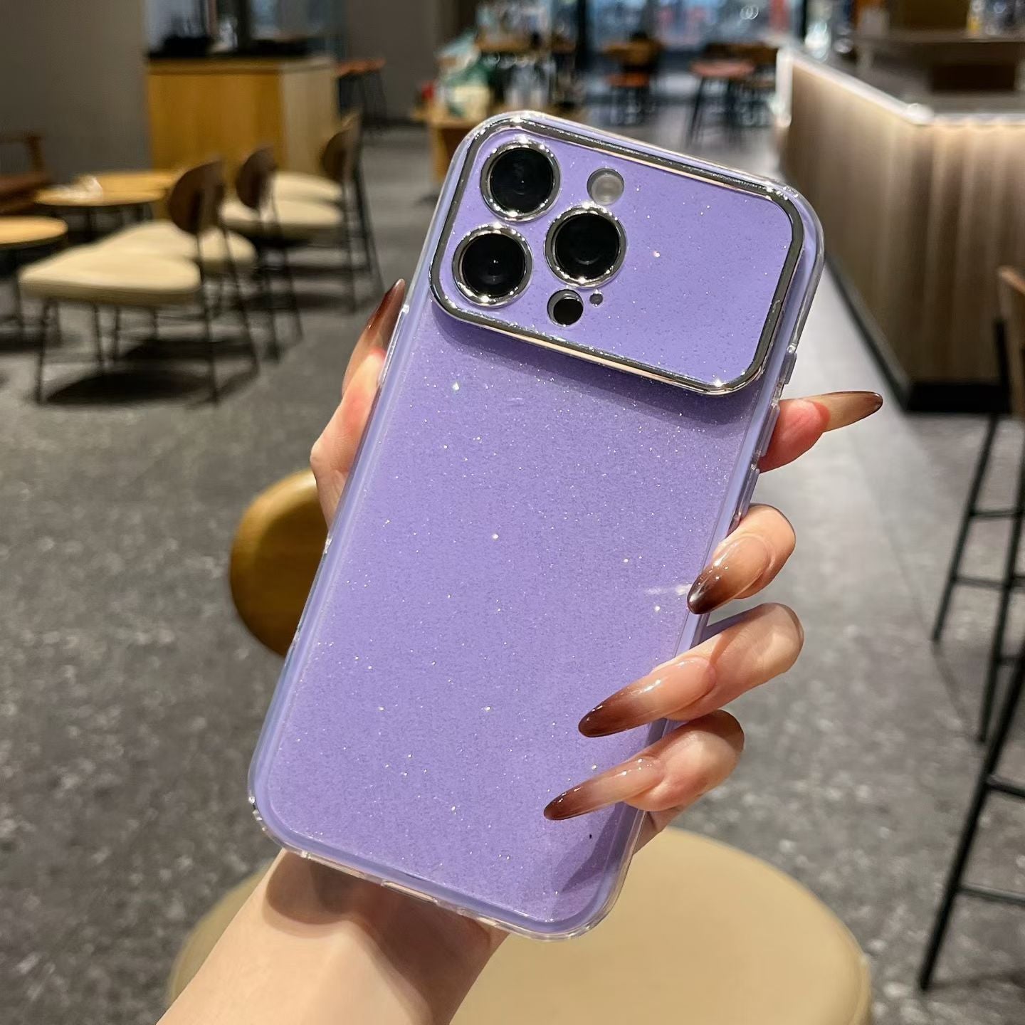 Luxury Glitter Case for iPhone 17 Series – Sparkly Bling Design, Metal Lens Frame, Transparent Edge, Instantly Upgrade Your Look