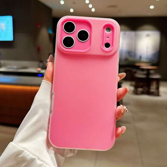 2 in 1 Jelly Silicone Case for iPhone 17 17 Pro 17 Pro Max – Soft Smooth Touch Colorful Cover with Integrated Camera Protection