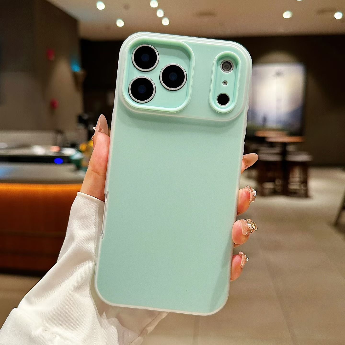 2 in 1 Jelly Silicone Case for iPhone 17 17 Pro 17 Pro Max – Soft Smooth Touch Colorful Cover with Integrated Camera Protection