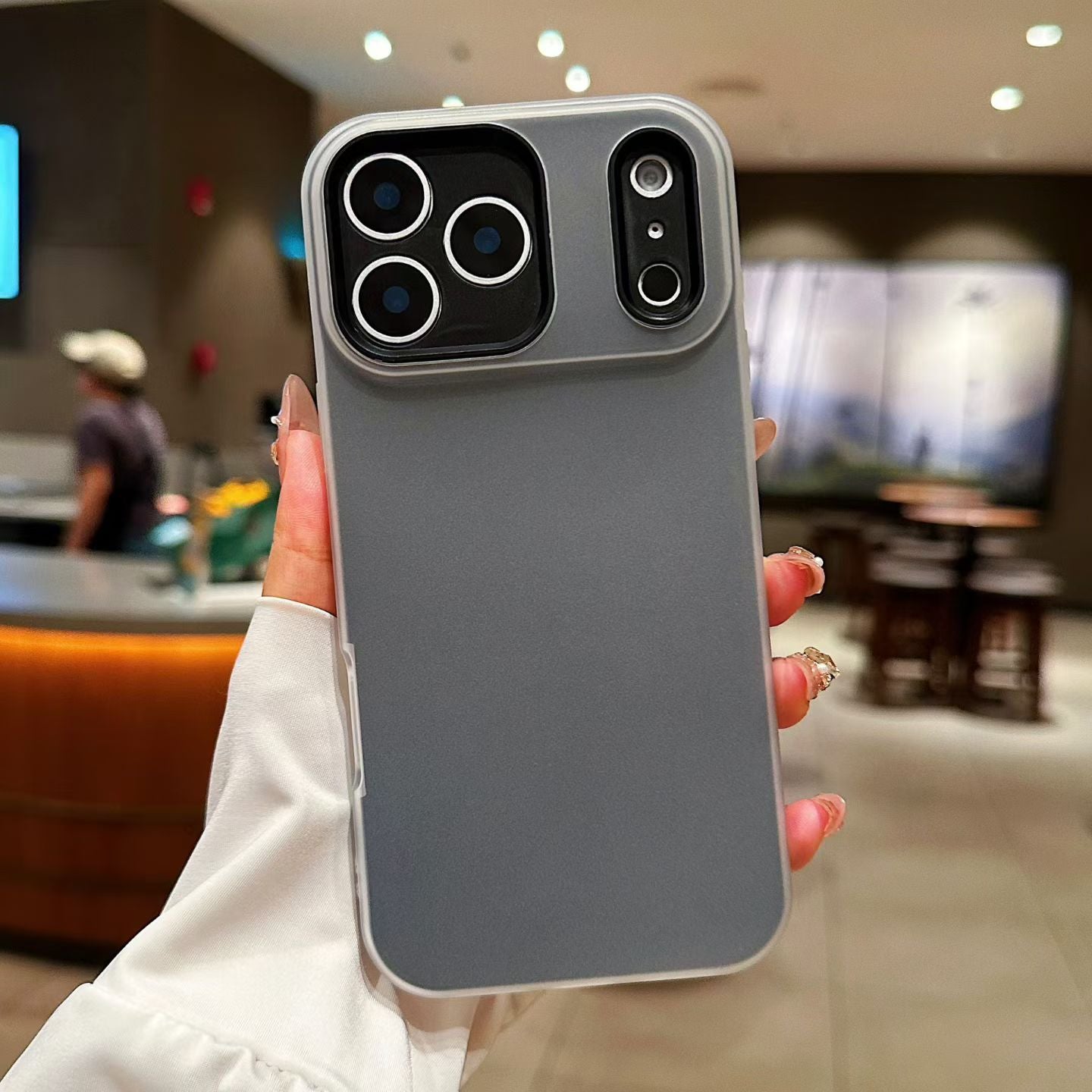 2 in 1 Jelly Silicone Case for iPhone 17 17 Pro 17 Pro Max – Soft Smooth Touch Colorful Cover with Integrated Camera Protection