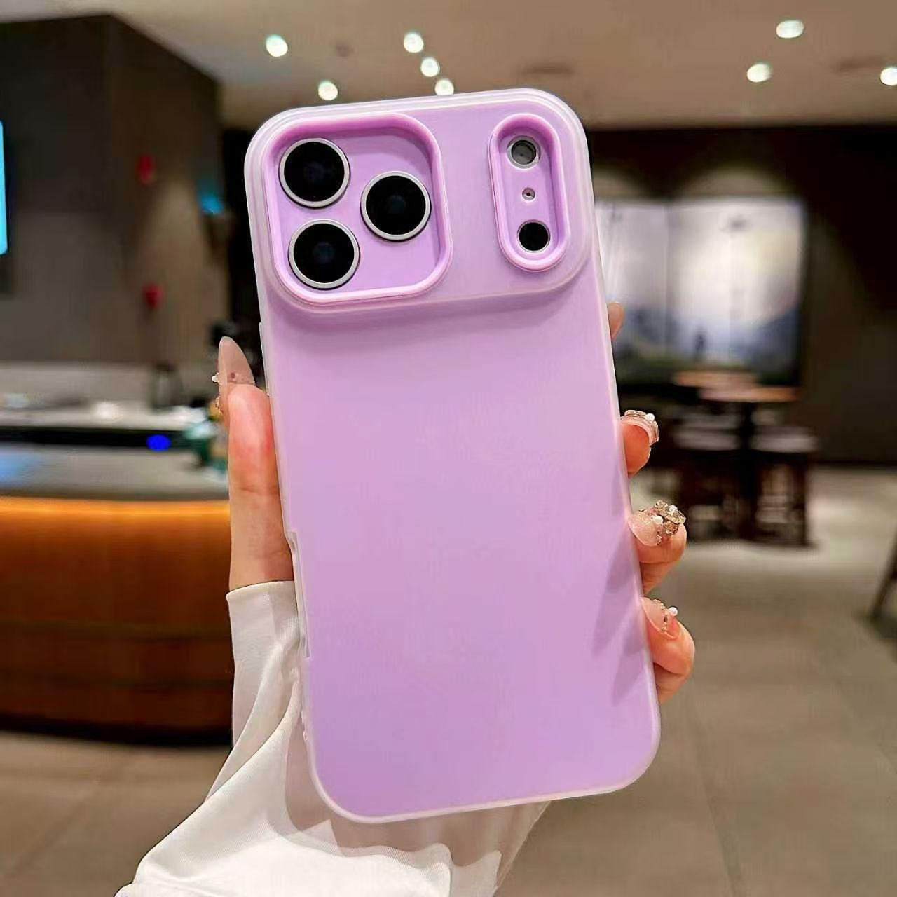 2 in 1 Jelly Silicone Case for iPhone 17 17 Pro 17 Pro Max – Soft Smooth Touch Colorful Cover with Integrated Camera Protection