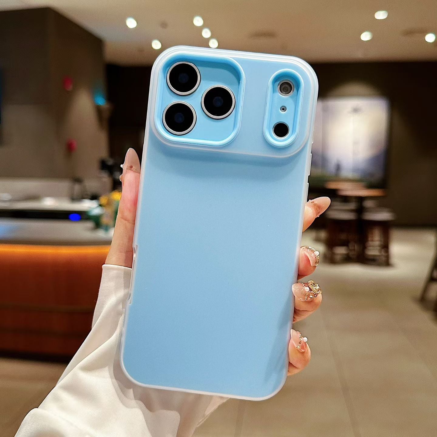 2 in 1 Jelly Silicone Case for iPhone 17 17 Pro 17 Pro Max – Soft Smooth Touch Colorful Cover with Integrated Camera Protection