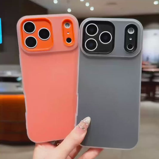 2 in 1 Jelly Silicone Case for iPhone 17 17 Pro 17 Pro Max – Soft Smooth Touch Colorful Cover with Integrated Camera Protection